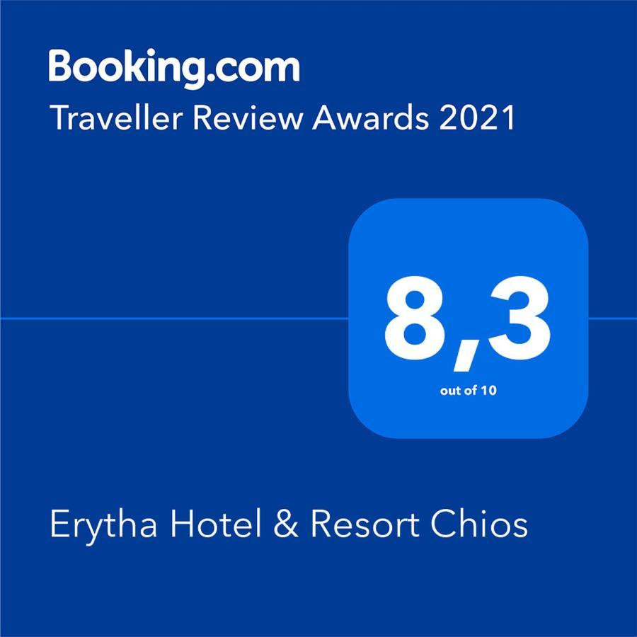 Erytha Hotel & Resort Chios Karfas Bagian luar foto