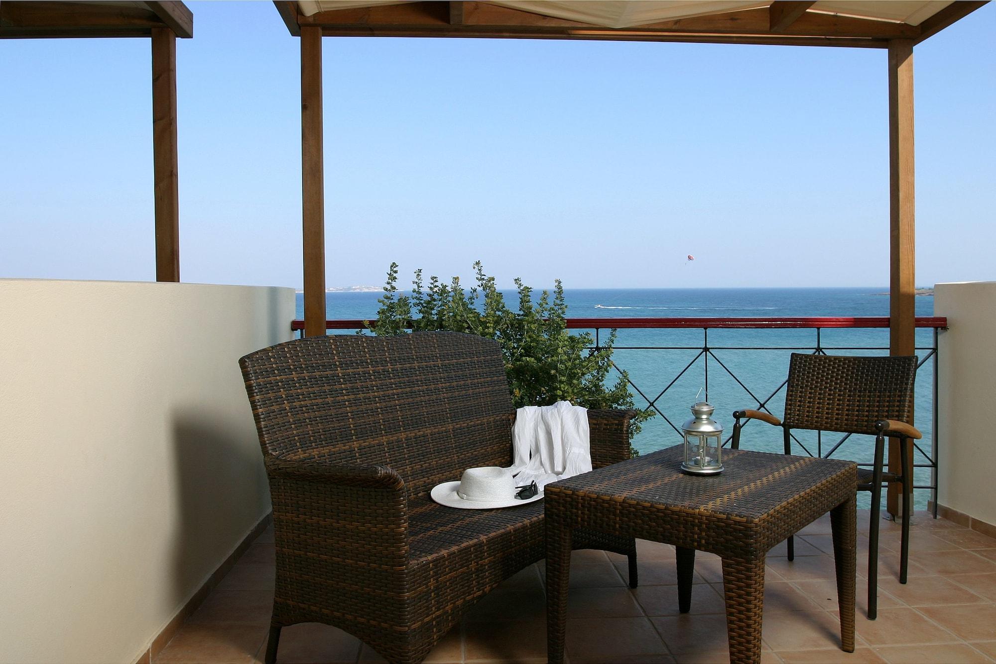 Erytha Hotel & Resort Chios Karfas Bagian luar foto